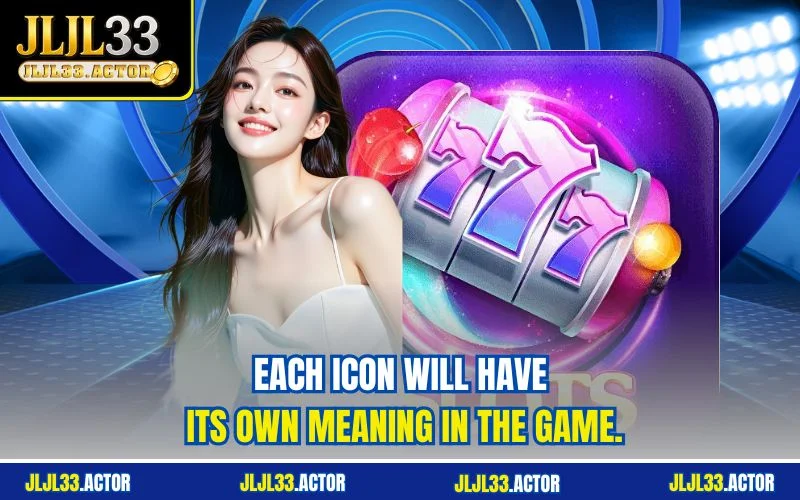 Each icon will have its own meaning in the game.