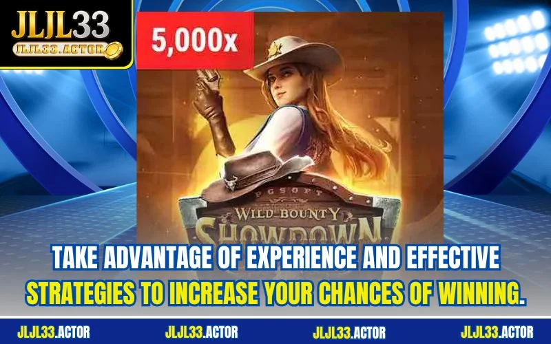 Take advantage of experience and effective strategies to increase your chances of winning.
